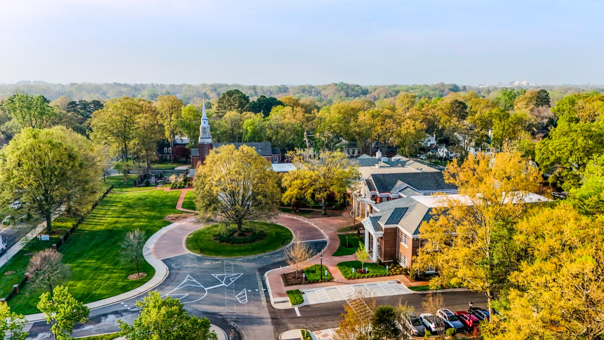 Aerial drone photography over the Greater Charlotte area by SQO SkyWorks