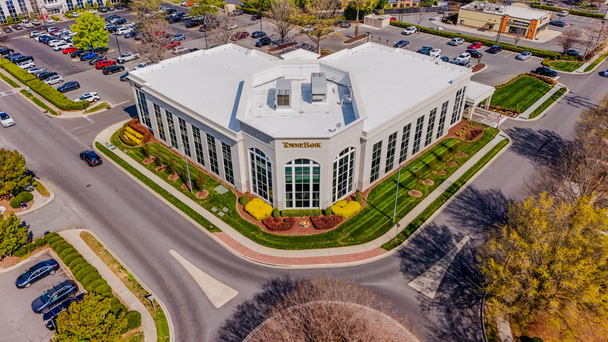 Aerial drone photography over the Greater Charlotte area by SQO SkyWorks
