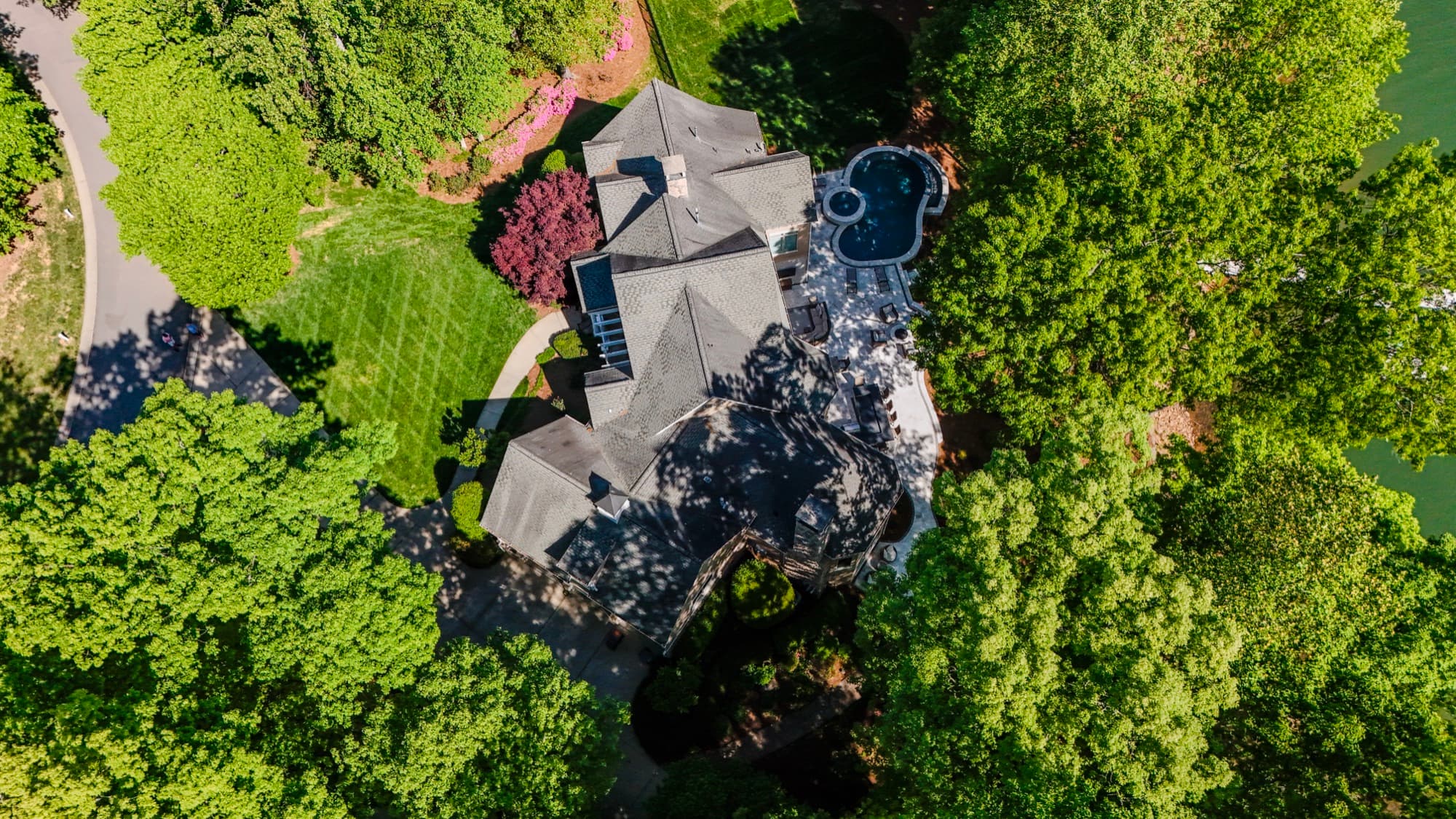 Aerial drone photography over the Greater Charlotte area by SQO SkyWorks